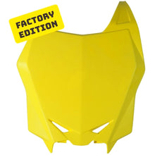 Load image into Gallery viewer, Rtech Front Number Plate - Suzuki RMZ250 RMZ450 - Factory YELLOW