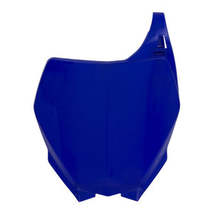 Rtech Front Number Plate - Yamaha YZ65 YZ85 - Blue