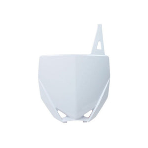 Rtech Front Number Plate - Yamaha YZ65 18-24 YZ85 15-23 - White
