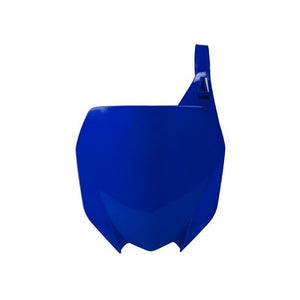 Rtech Front Number Plate - Yamaha YZ250F YZ450F FX - Blue