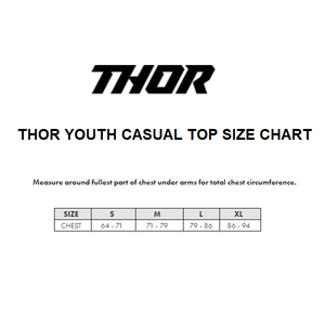 Thor Youth Hoody - MX CRAFTED BLACK
