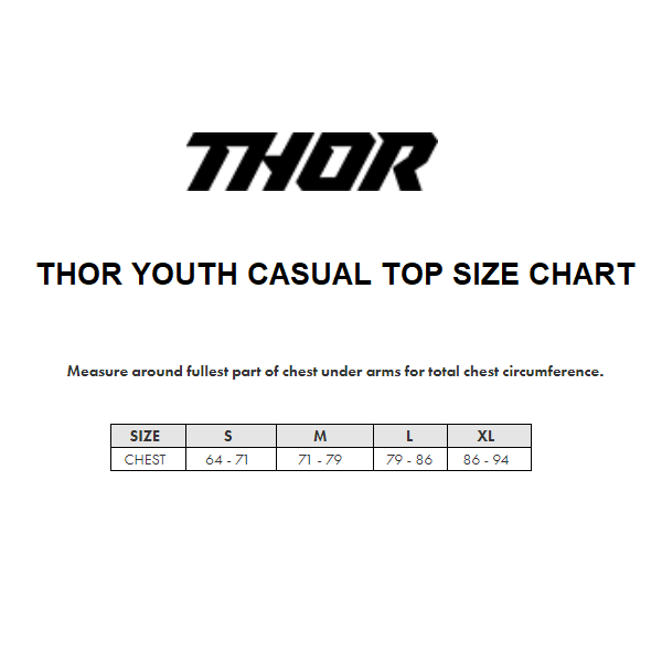 Thor Youth Hoody - MX CRAFTED BLACK