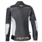 Ixon Trinity Womens Jacket - White Black Gold - Sport Leather
