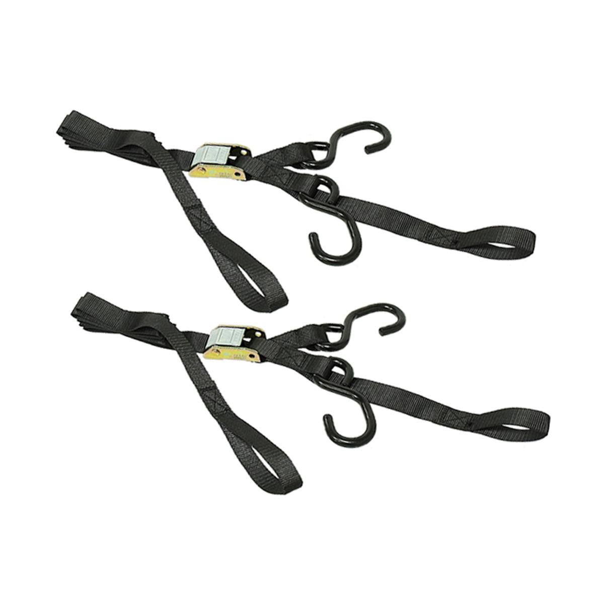 CLASSIC TIEDOWN PSYCHIC INTEGRATED SOFT HOOK 2,500LBS  RATED ASSEMBLY STRENGTH BLACK