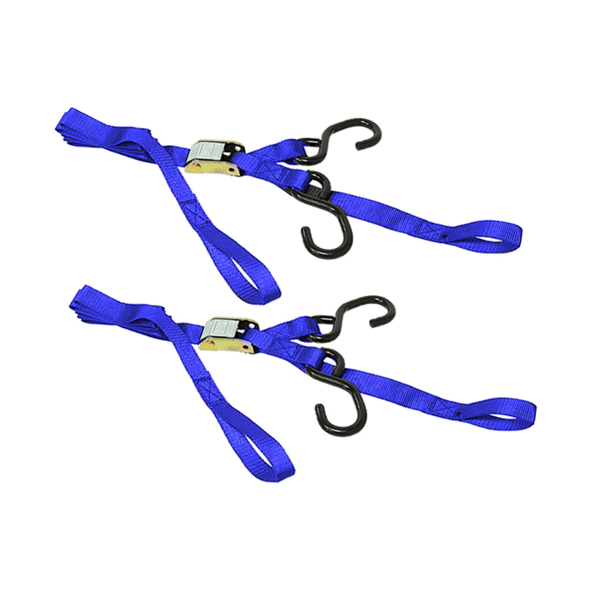 CLASSIC TIEDOWN PSYCHIC INTEGRATED SOFT HOOK 2,500LBS  RATED ASSEMBLY STRENGTH BLUE