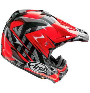 Arai EC VX-PRO 4 Helmet - Scoop Black/Red