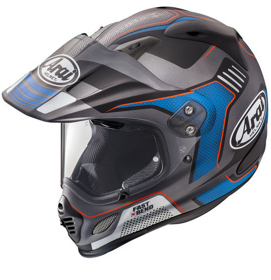 Arai EC XD-4 Adventure Helmet - Vison Matt Grey/Blue