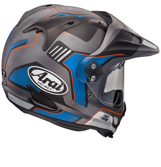 Arai EC XD-4 Adventure Helmet - Vison Matt Grey/Blue