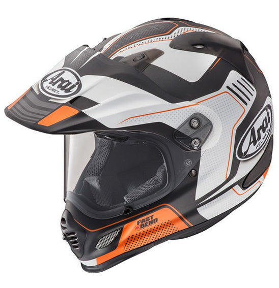 Arai EC XD-4 Adventure Helmet - Vision Orange Frost
