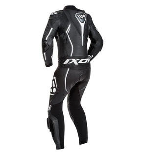 Ixon Ladies Vortex 1 Piece Race Suit - Black/White