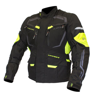 RJAYS Voyager 5 Waterproof Jacket - Black/Hi-Viz