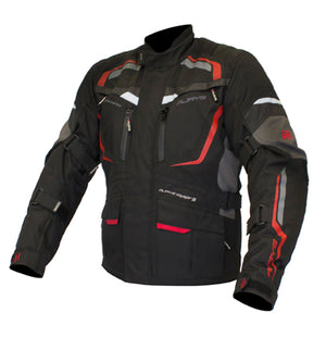RJAYS Voyager 5 Waterproof Jacket - Black/Red