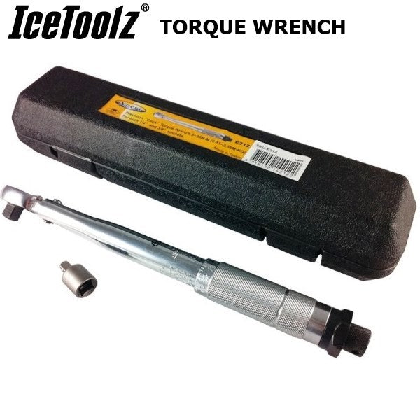 IceToolz : Torque Wrench : 1/4 - 3/8 Drive : 5 - 25NM