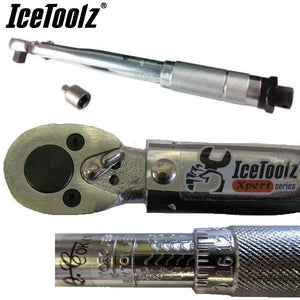 IceToolz : Torque Wrench : 1/4 - 3/8 Drive : 5 - 25NM