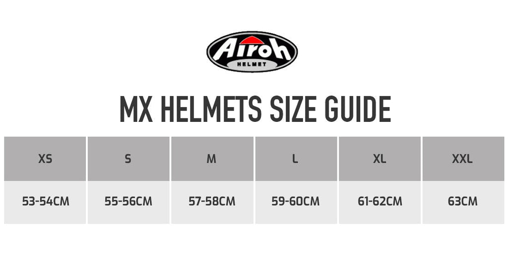 Airoh Adult X-Large - Wraap MX Helmet - Raze Matt Black (Copy)