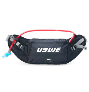 USWE Zulo 2L Hydration Waist Pack - Black