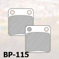 Load image into Gallery viewer, RE-BP-115 - Renthal RC-1 Works Sintered Brake Pads - NOT TO SCALE