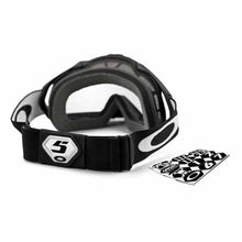 Load image into Gallery viewer, OA-01-774  Oakley Number Plate Strap Wrap (does not come with goggles or strap) comes with a range of numbers and variations of black/white to customise your goggles