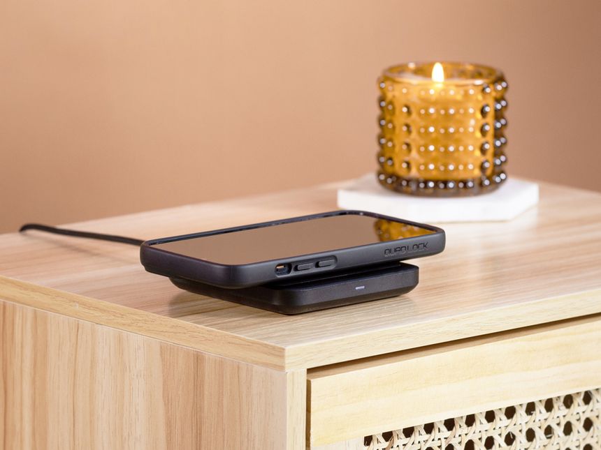 Quad Lock Wireless Phone Charger Desk Quad Lock Wireless Mag