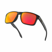 Load image into Gallery viewer, OA-OO9102-E255 - Oakley Holbrook sunglasses in Matte Black frame with PRIZM Ruby lens