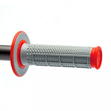 Load image into Gallery viewer, RE-G163 - Renthal Dual Compound Tapered MX Half Waffle red grip
