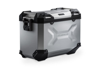 SW Motech Trax ADV Side Case - LEFT - 45L - SILVER