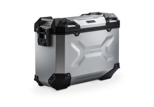 SW Motech Trax ADV Side Case - Left - 37 Litre - Silver