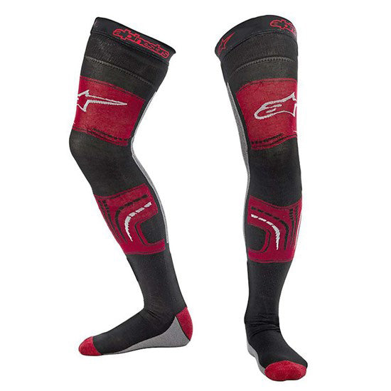 Alpinestars Knee Brace Socks Black/Red