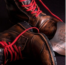 Load image into Gallery viewer, SA-Yurok-brown-red-laces
