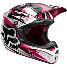 Load image into Gallery viewer, Fox V1 Undertow Helmet Visor Black/Pink