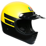 AGV X101 Helmet - DUST MATT YELLOW BLACK