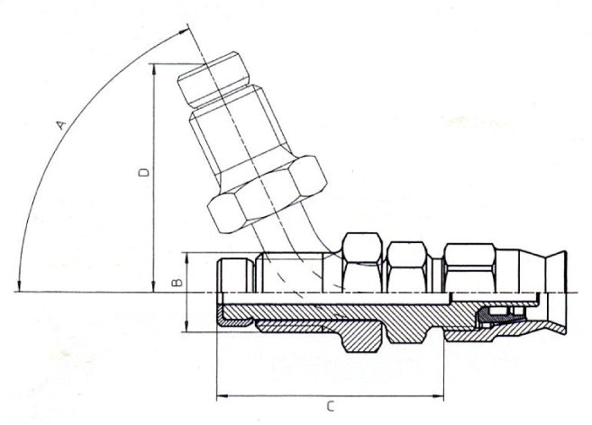 Swivel male