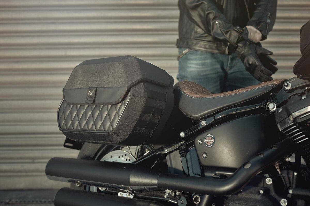 SW Motech Legend Gear Left Side Bag LH2 HARLEY SOFTAIL FAT BOB