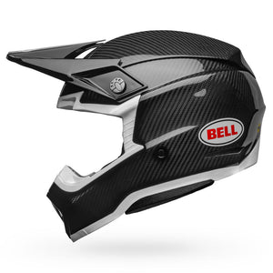 Bell Moto-10 MX Helmet - Spherical Gloss Black/White