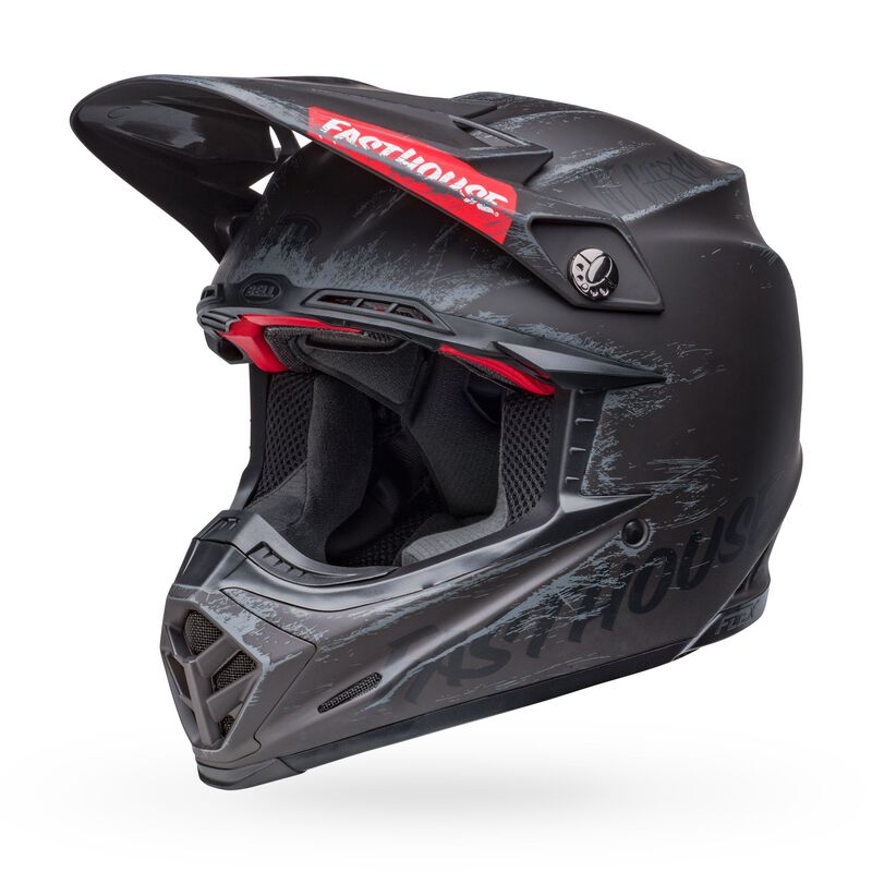 Bell Moto-9S Flex Helmet - Fasthouse Mojave Matt Black/Grey