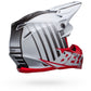 Bell Moto-9S Flex Helmet - Sprint White/Red