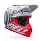 Bell Moto-9S Flex Helmet - Sprint White/Red