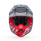 Bell Moto-9S Flex Helmet - Sprint White/Red