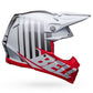 Bell Moto-9S Flex Helmet - Sprint White/Red