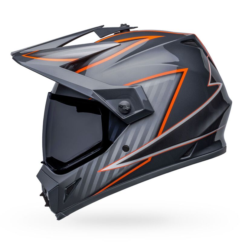 Bell Medium MX-9 Adventure MIPS Helmet - Dalton Gloss Black / Orange