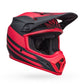 Bell MX-9 MIPS Adult MX Helmet - Disrupt Matt Black/Red