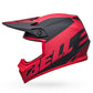 Bell MX-9 MIPS Adult MX Helmet - Disrupt Matt Black/Red