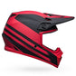 Bell MX-9 MIPS Adult MX Helmet - Disrupt Matt Black/Red