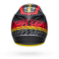 Bell MX-9 MIPS Adult MX Helmet - Offset Matt Black/Red