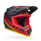 Bell MX-9 MIPS Adult MX Helmet - Offset Matt Black/Red