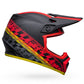 Bell MX-9 MIPS Adult MX Helmet - Offset Matt Black/Red