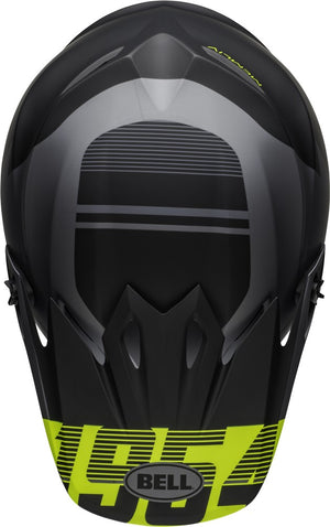 Bell MX-9 MIPS Peak - Strike Matt Gray/Black/Hi-Viz