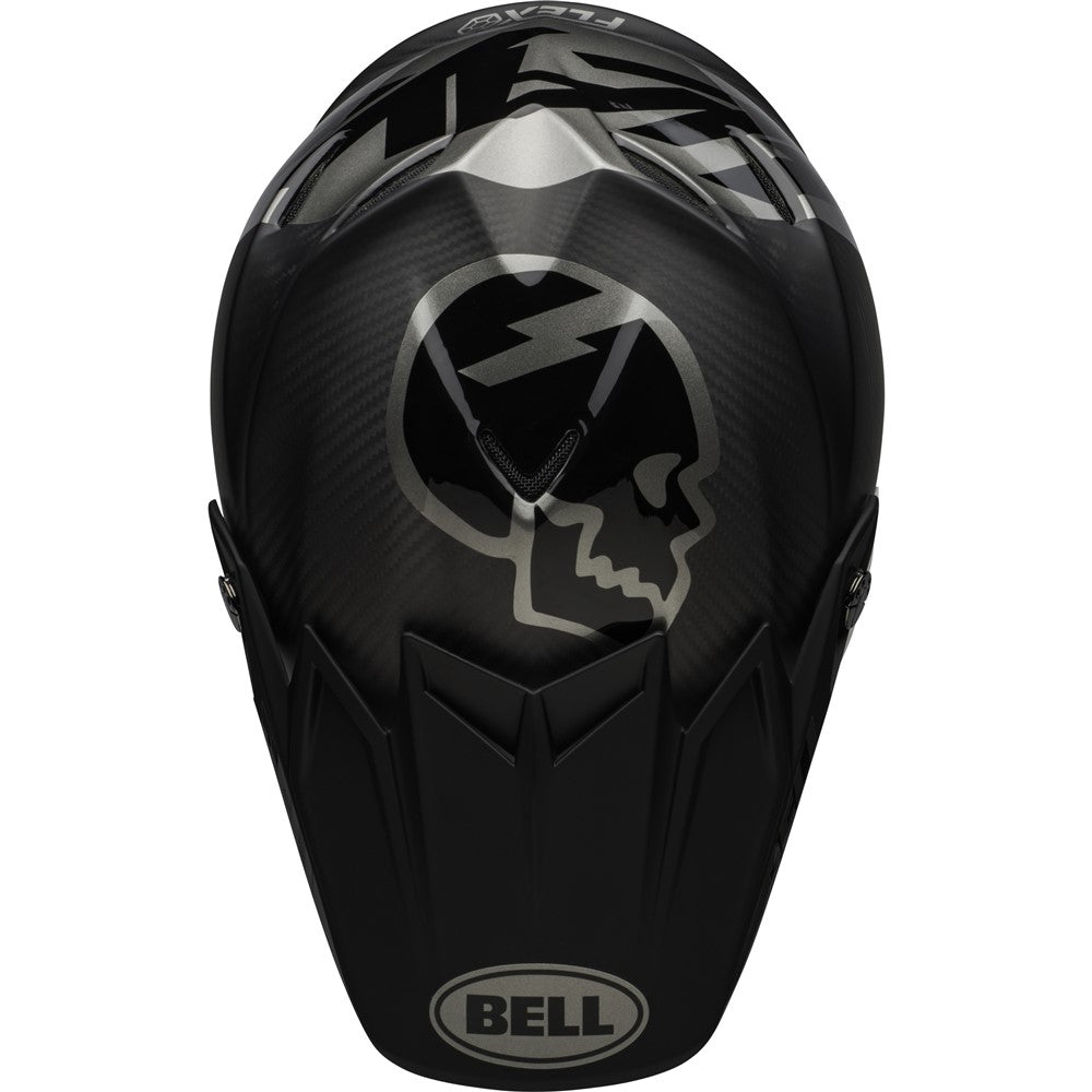 Bell Moto-9 Flex Peak - Slayco Matte/Gloss Black/Gray