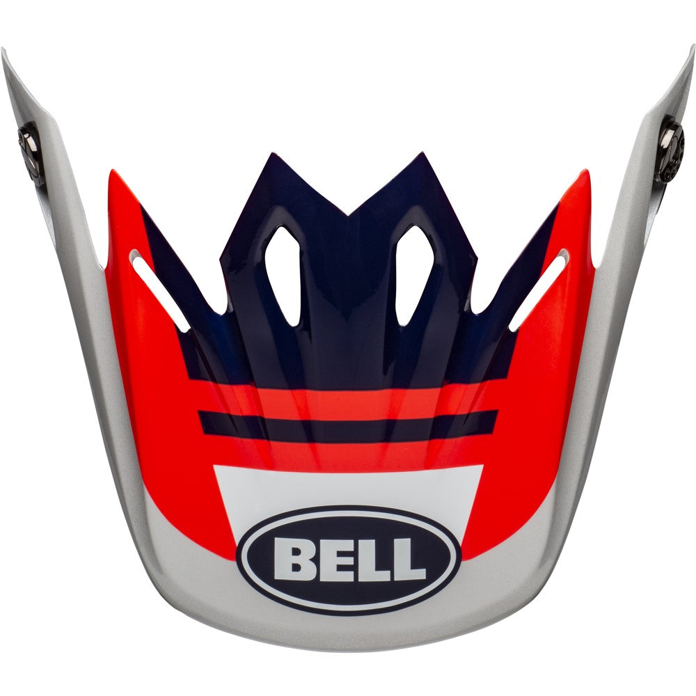 Bell Moto-9 Peak - Prophecy Infrared/Navy/Gray