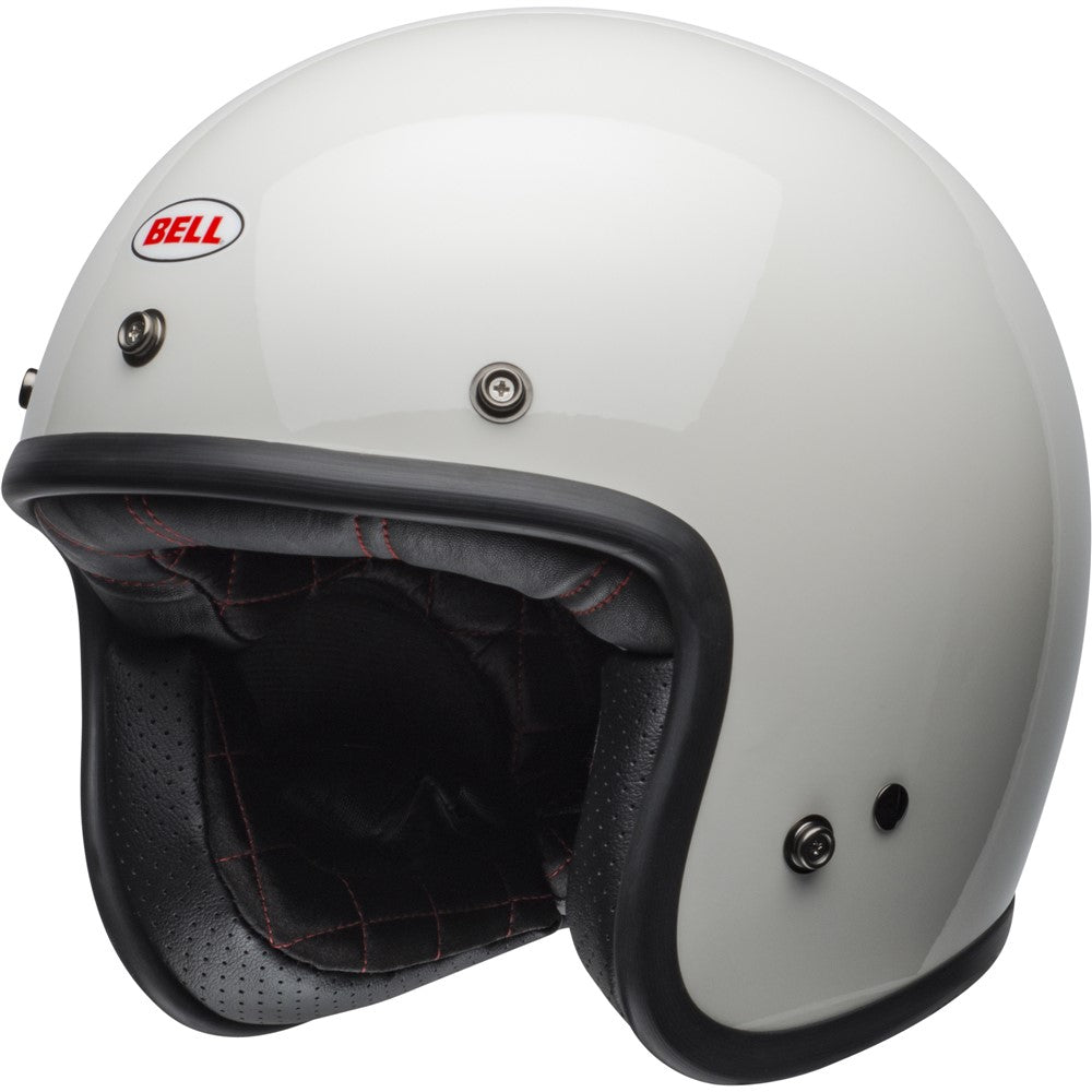 Bell Custom 500 Helmet - Solid Vintage White